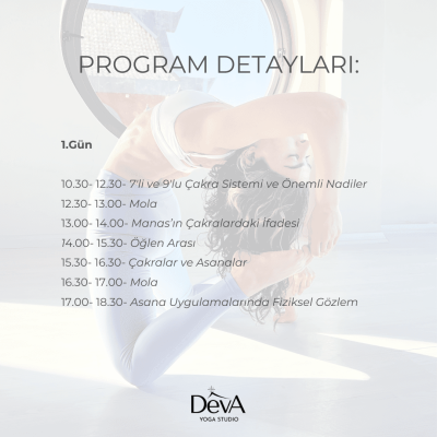 İnci Ünlü ile Asanalarda Çakralar I (24-25 Ocak 2026)