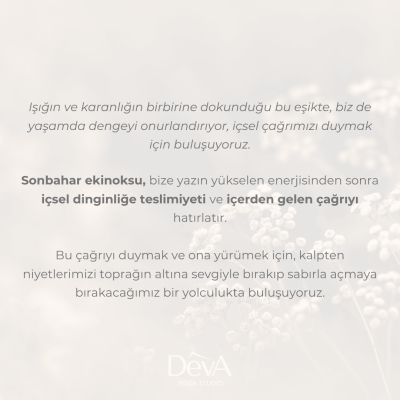 108 Güneşe Selam - Sonbahar Ekinoksu Buluşması (22 Eylül 2025)