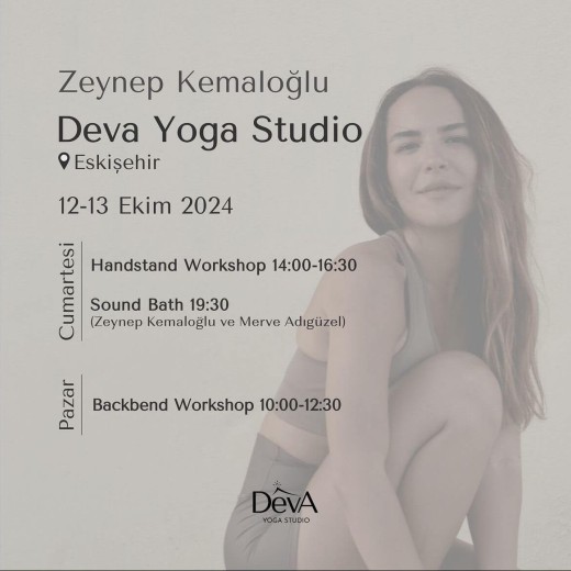 Zeynep Kemaloğlu - Handstand Workshop (12-13 Ekim 2024)